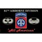 U.S. Army 82nd Airborne Division All American Flag with Grommets 3ft x 5ft